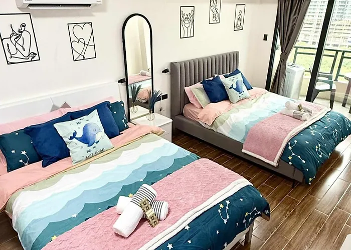 Apartment Sy Bay Twinbed Near Okada Moa Pitx Naia Cod Msv1502h Manila